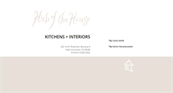 Desktop Screenshot of hubofthehouse.com